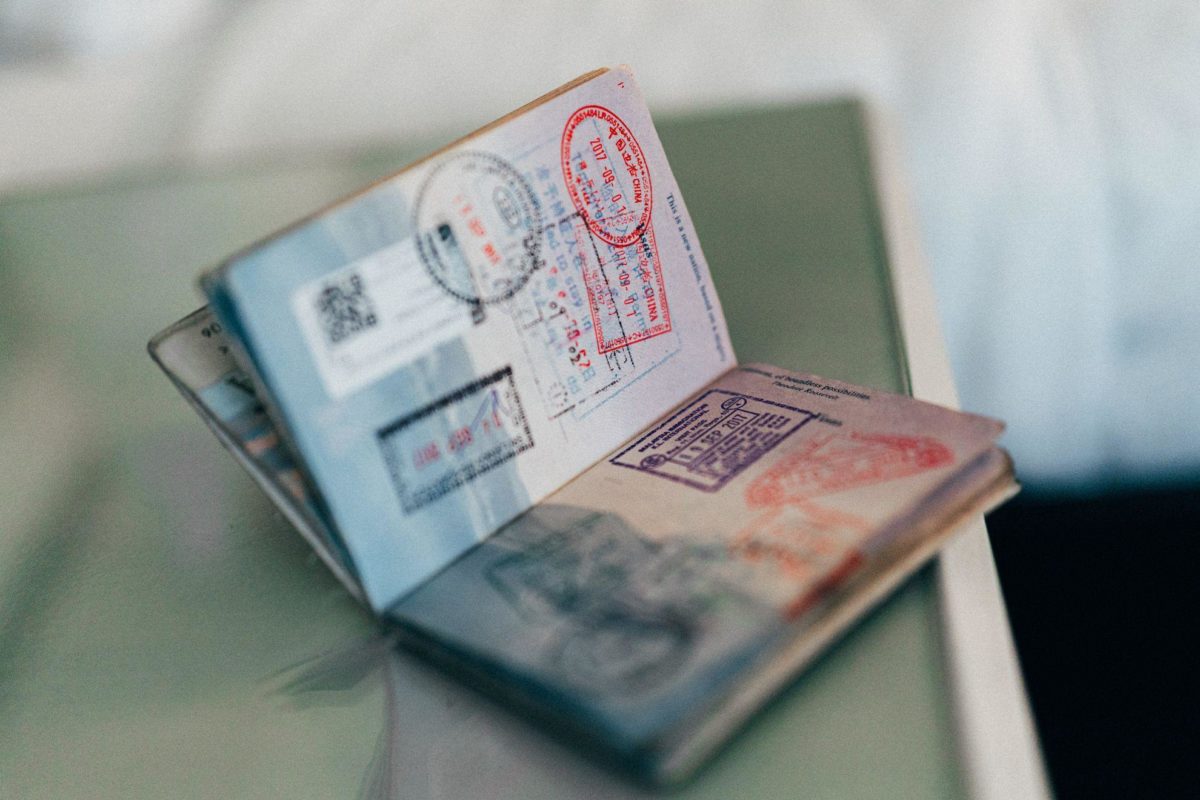 A passport full of visas