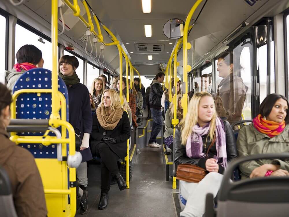 public transportation bus