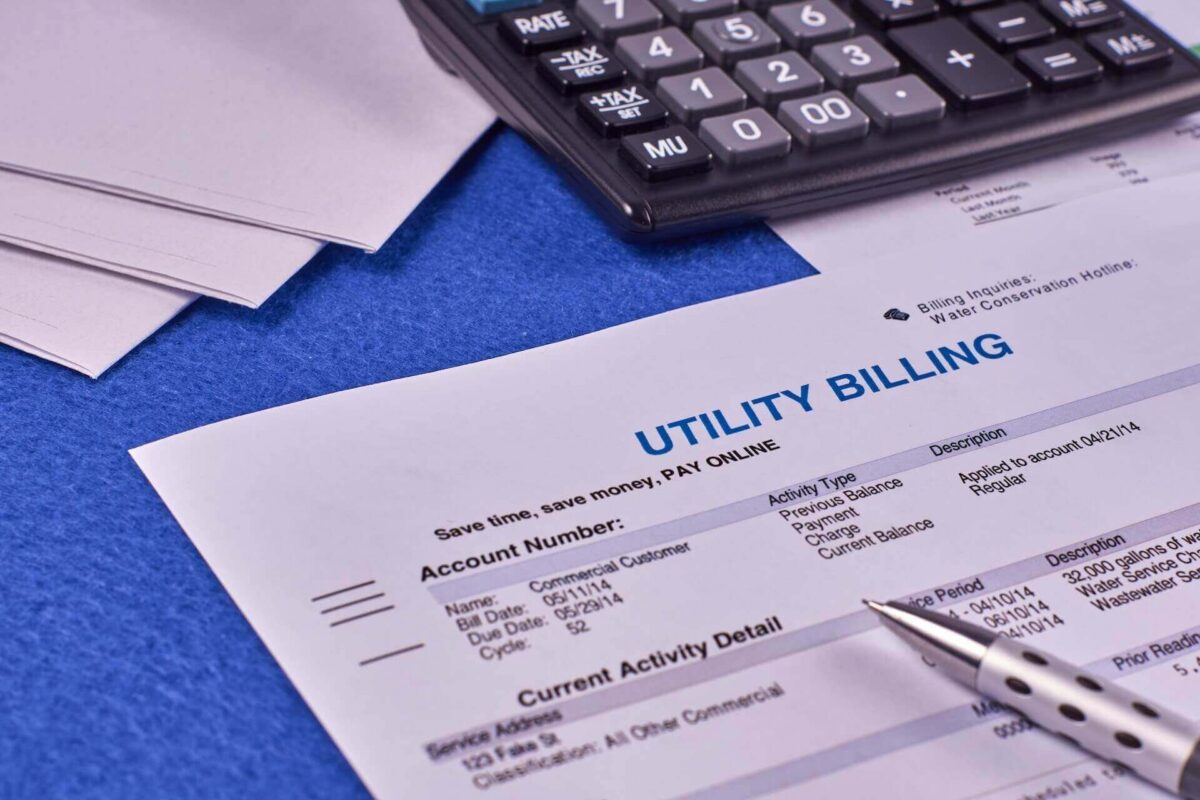 A utility bill