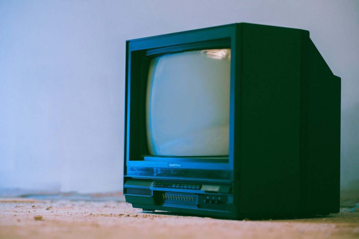 Old-style telly