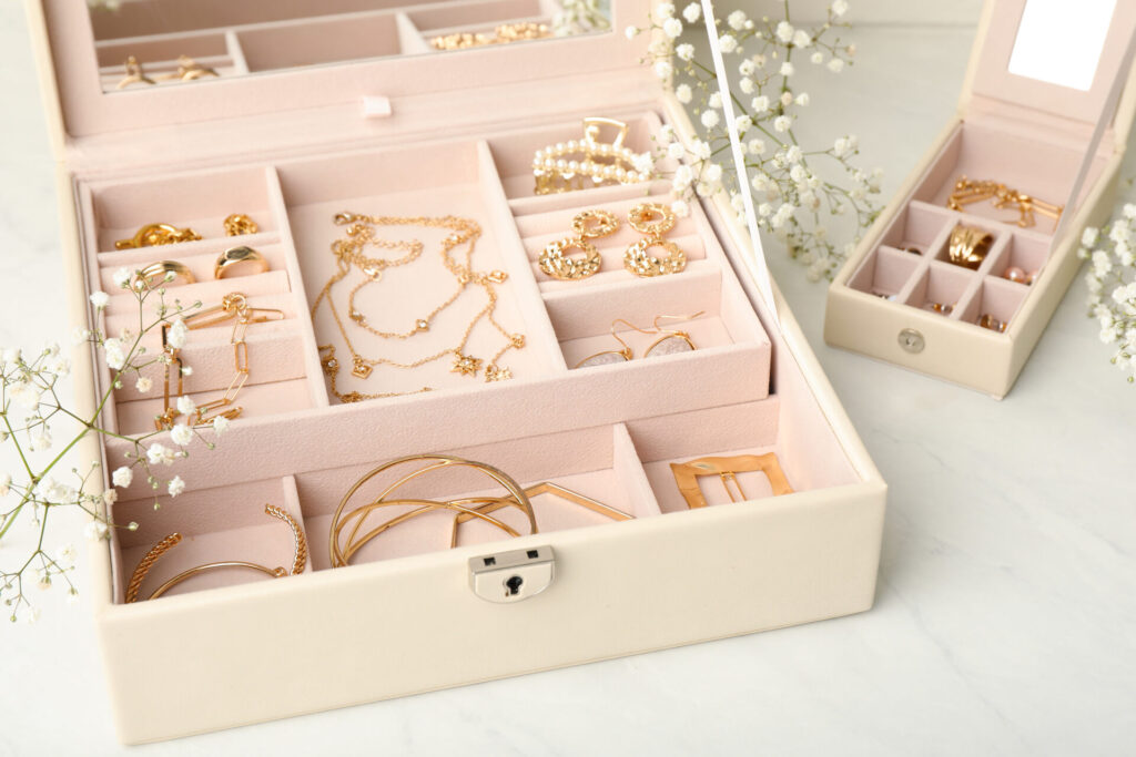 Box full of jewelry
