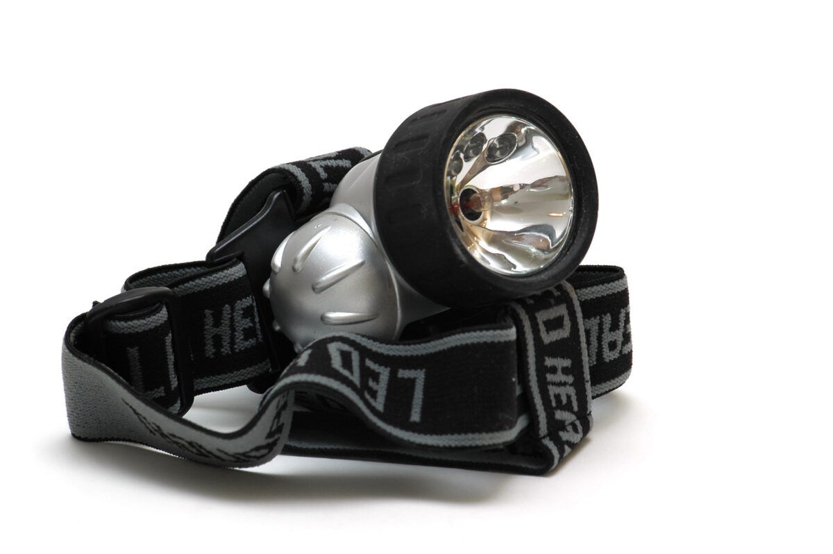 Black headlamp